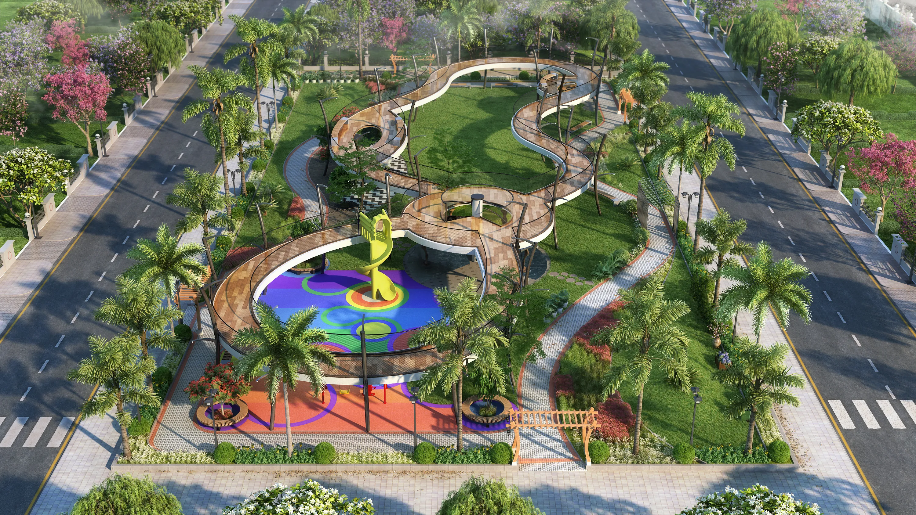 Safal Garden City — Community view
